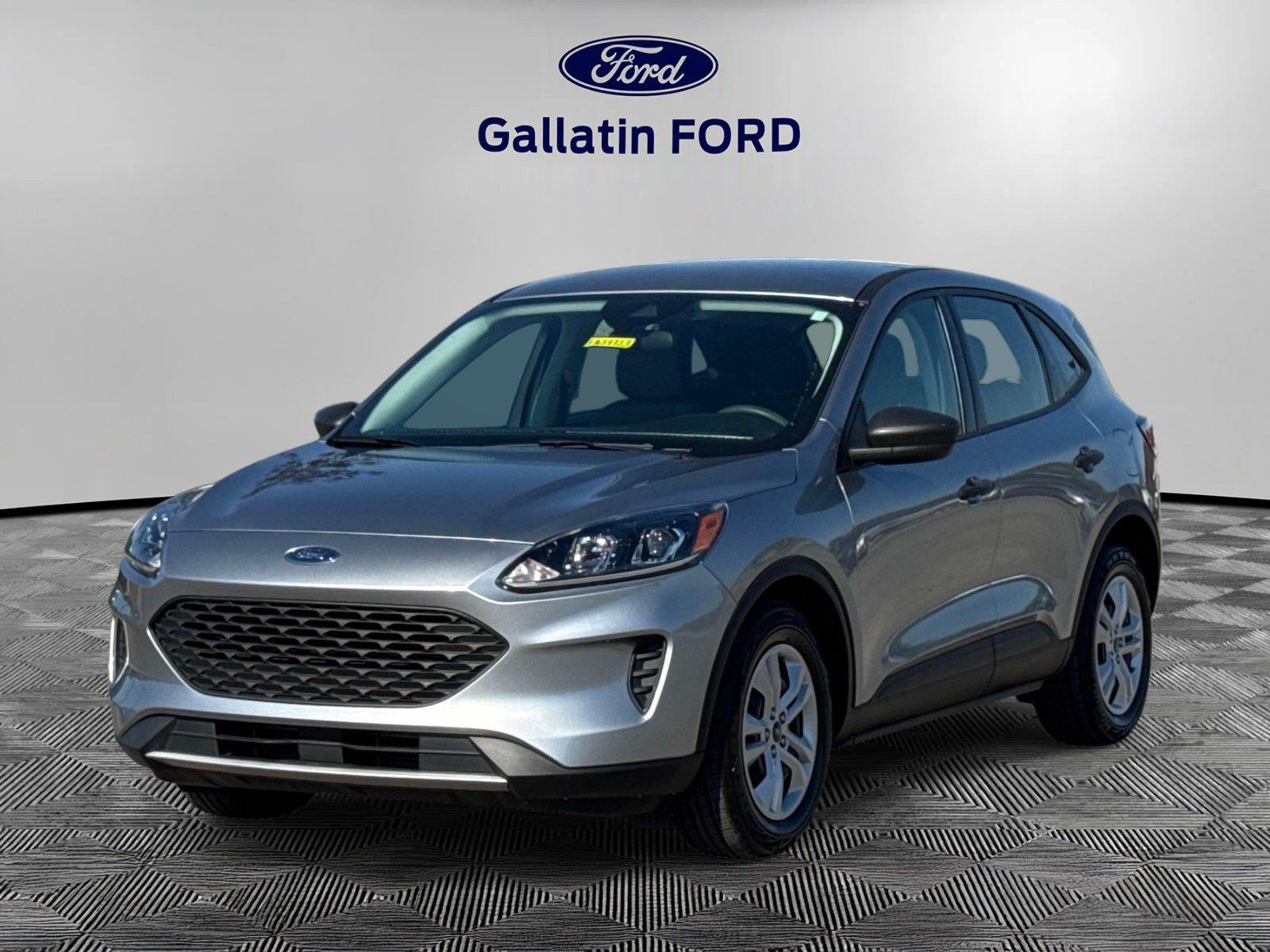 Iconic Silver 2022 Ford Escape SUV / Crossover Front-Wheel Drive 8-Speed Automatic