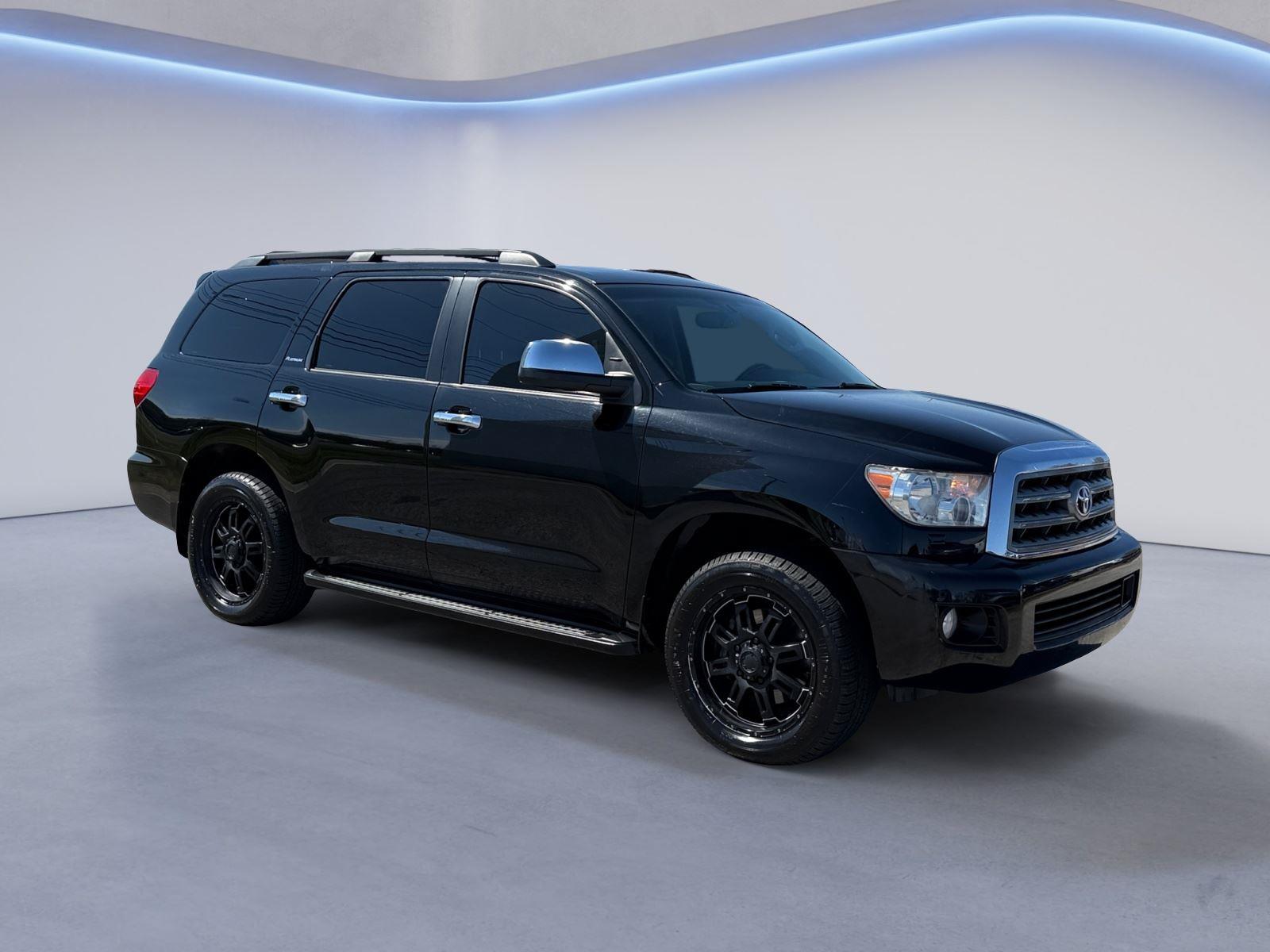 Black 2014 Toyota Sequoia Platinum SUV / Crossover 4X2 6-Speed Automatic