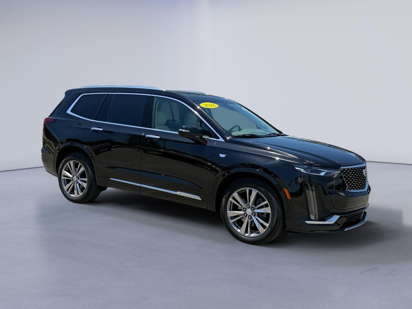 Stellar Black Metallic 2024 Cadillac XT6 Premium Luxury AWD SUV / Crossover Four-Wheel Drive 9-Speed Automatic