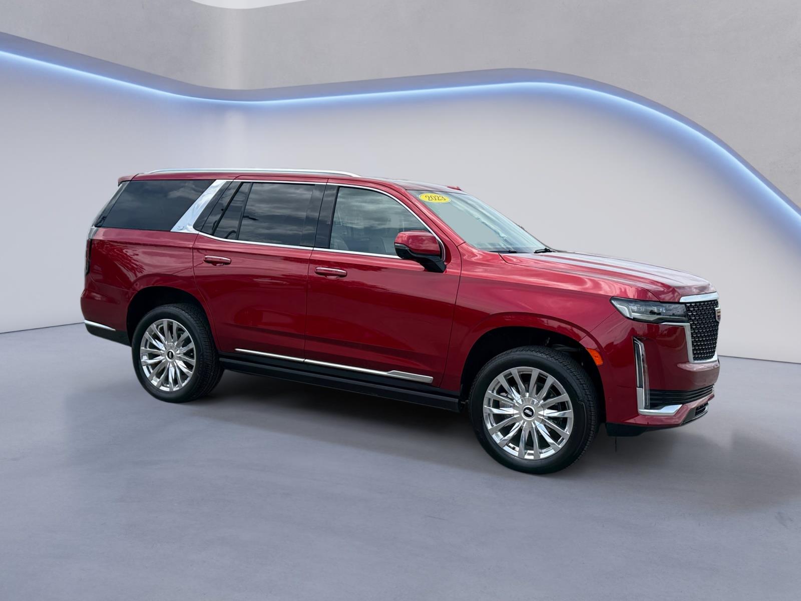 Radiant Red Tintcoat 2023 Cadillac Escalade Premium Luxury 4WD SUV / Crossover Four-Wheel Drive Automatic