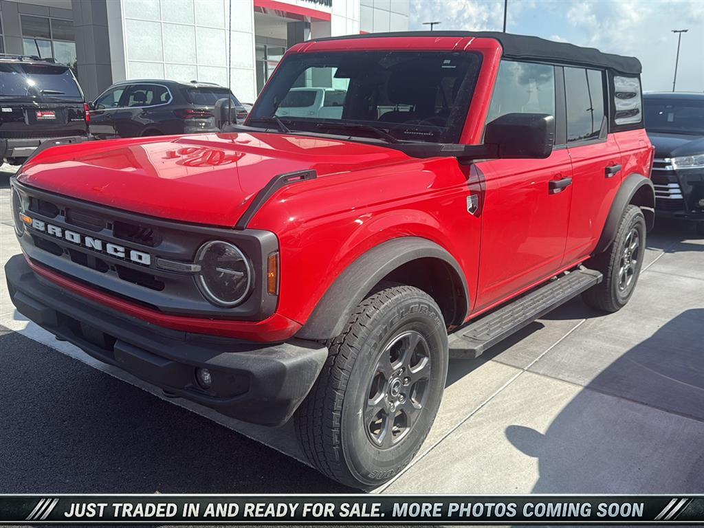 Race Red 2022 Ford Bronco Big Bend 4-Door 4WD SUV / Crossover Four-Wheel Drive Automatic