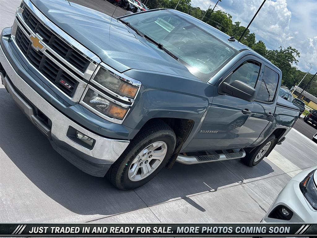 Blue Granite Metallic 2014 Chevrolet Silverado 1500 Pickup Truck Four-Wheel Drive 6-Speed Automatic