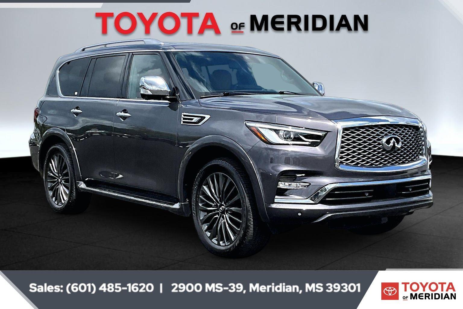 Anthracite Gray 2024 INFINITI QX80 Sensory 4WD SUV / Crossover All-Wheel Drive Automatic