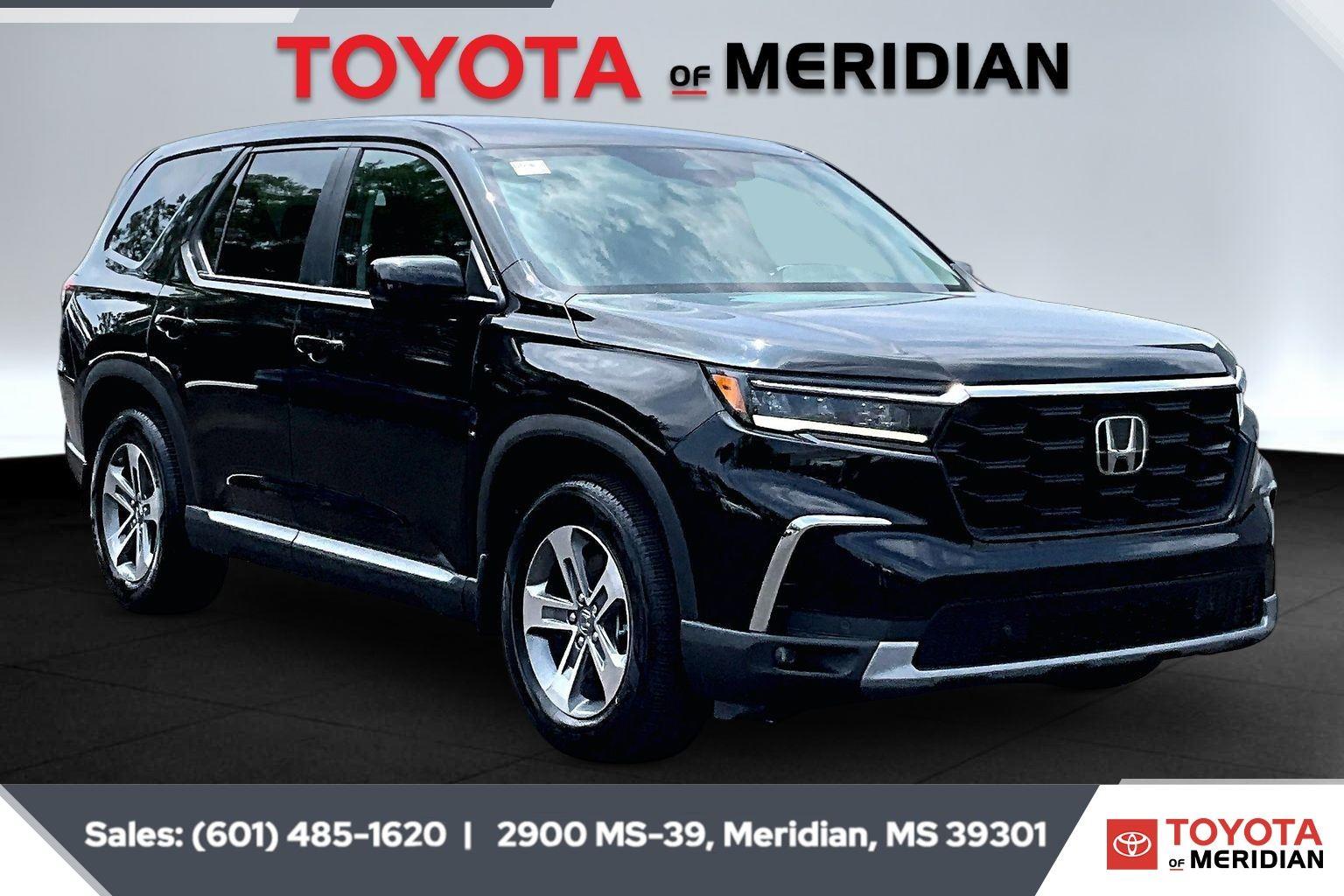 Crystal Black Pearl 2025 Honda Pilot EX-L FWD SUV / Crossover Front-Wheel Drive Automatic