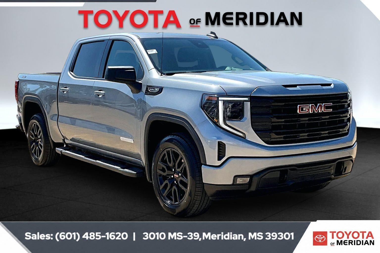 Sterling Metallic 2024 GMC Sierra 1500 Elevation Crew Cab 4WD Pickup Truck Four-Wheel Drive Automatic