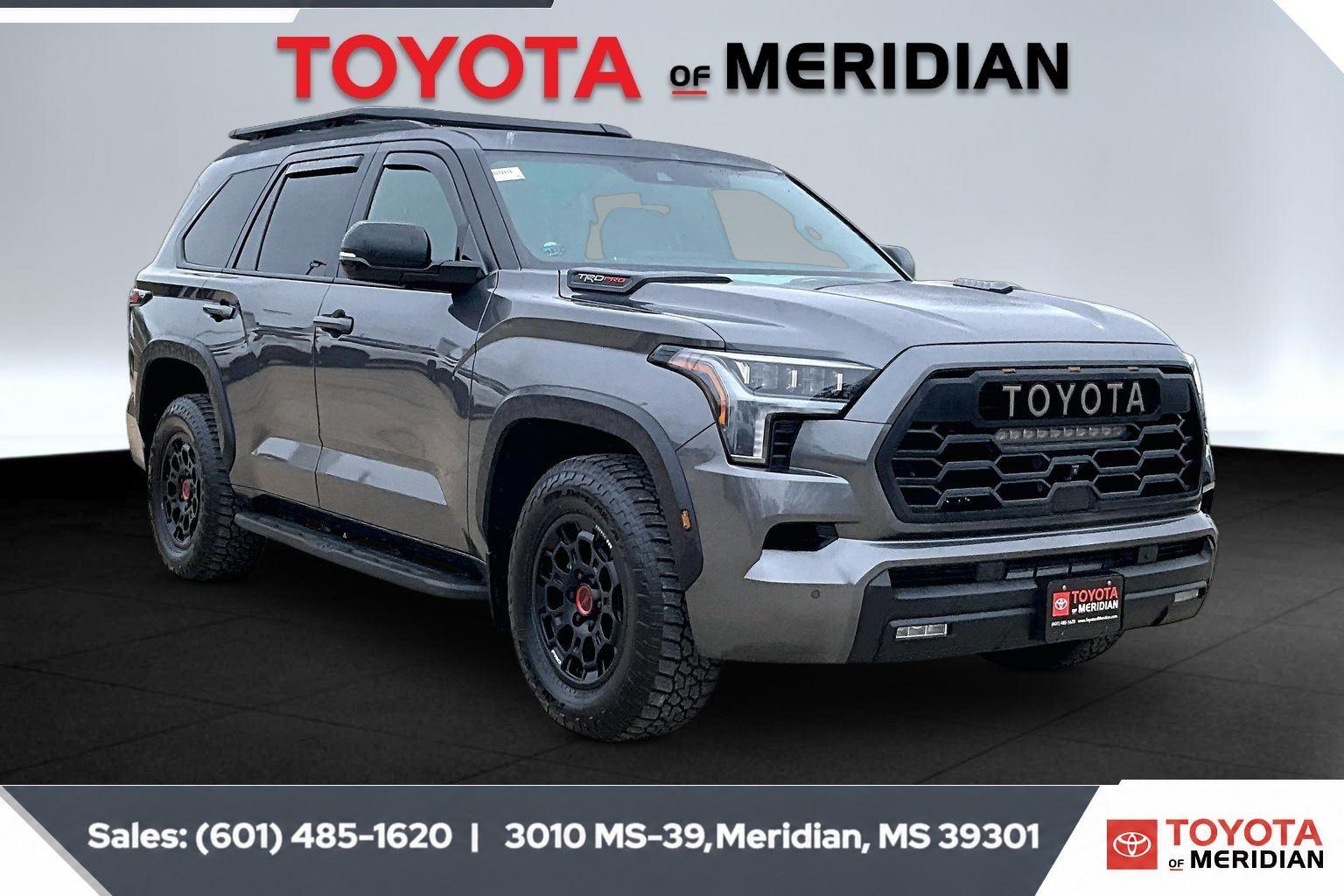 Magnetic Gray Metallic 2025 Toyota Sequoia TRD Pro 4WD SUV / Crossover Four-Wheel Drive Automatic