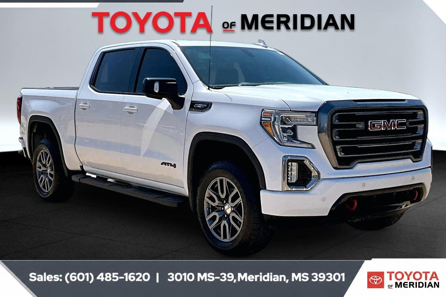 Summit White 2020 GMC Sierra 1500 AT4 Crew Cab 4WD Pickup Truck Four-Wheel Drive Automatic