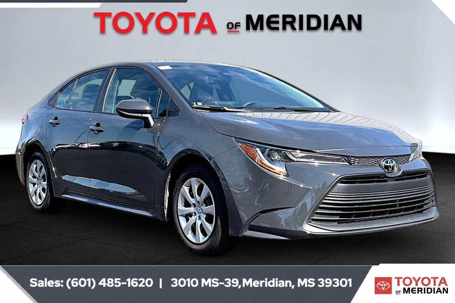 Underground 2024 Toyota Corolla LE FWD Sedan Front-Wheel Drive Continuously Variable Transmission