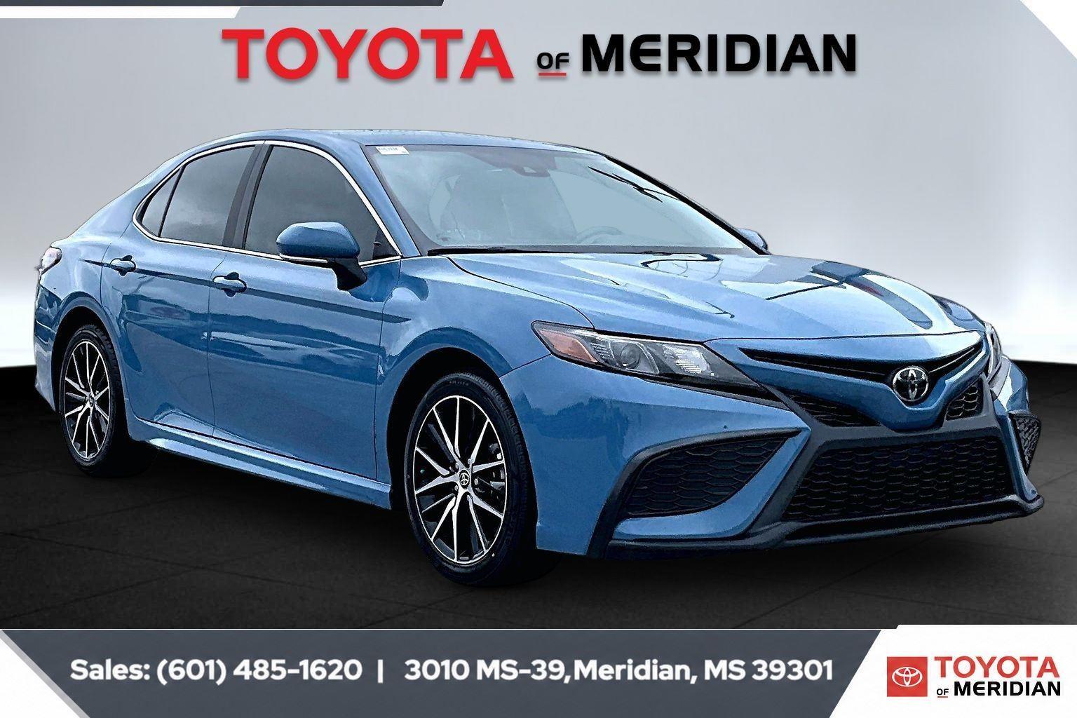 Cavalry Blue 2024 Toyota Camry Sedan Front-Wheel Drive 8-Speed Automatic