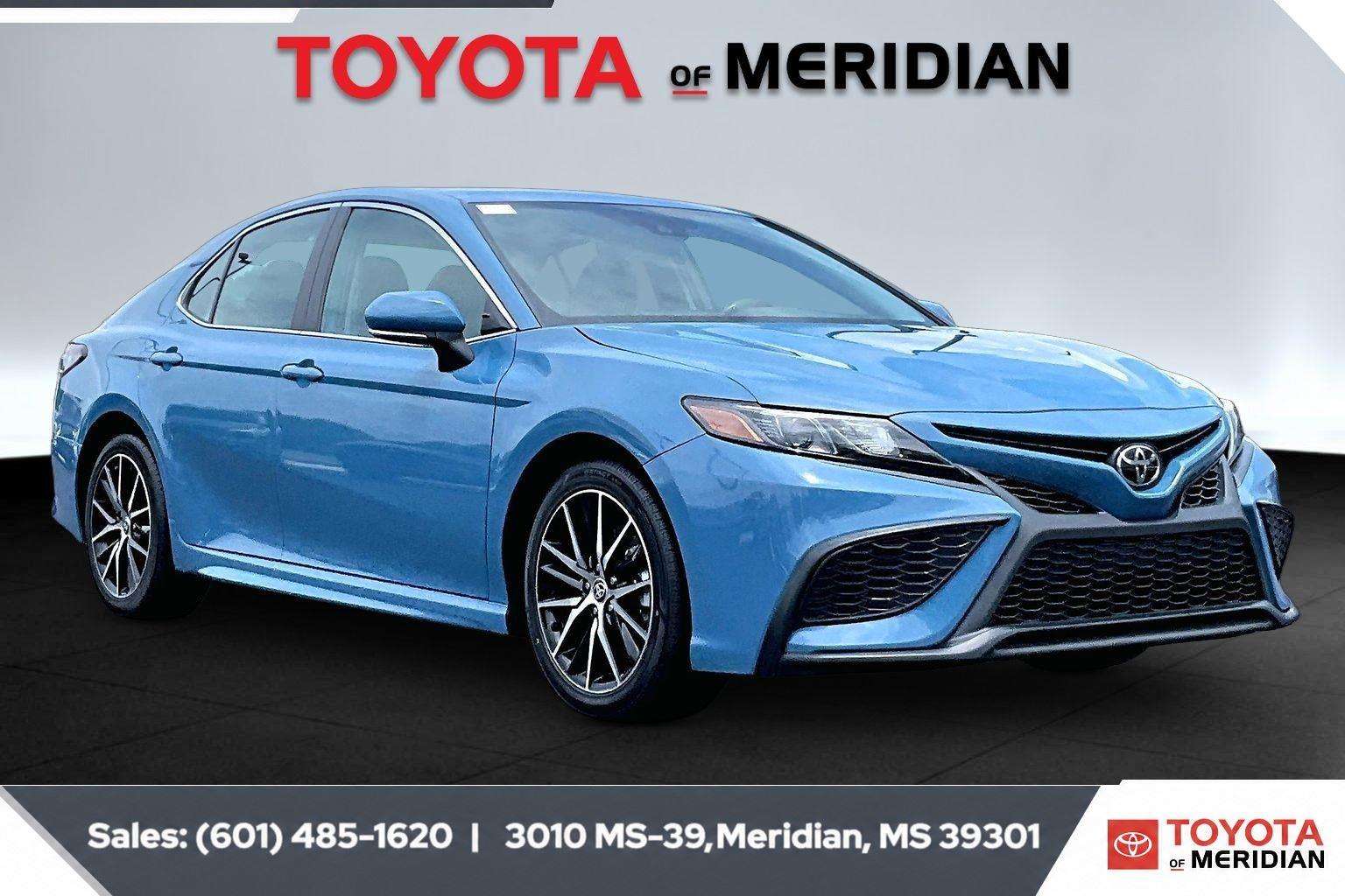 Cavalry Blue 2024 Toyota Camry Sedan Front-Wheel Drive 8-Speed Automatic