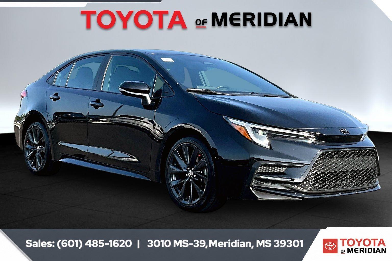 Midnight Black Metallic 2023 Toyota Corolla Sedan Front-Wheel Drive Continuously Variable Transmission
