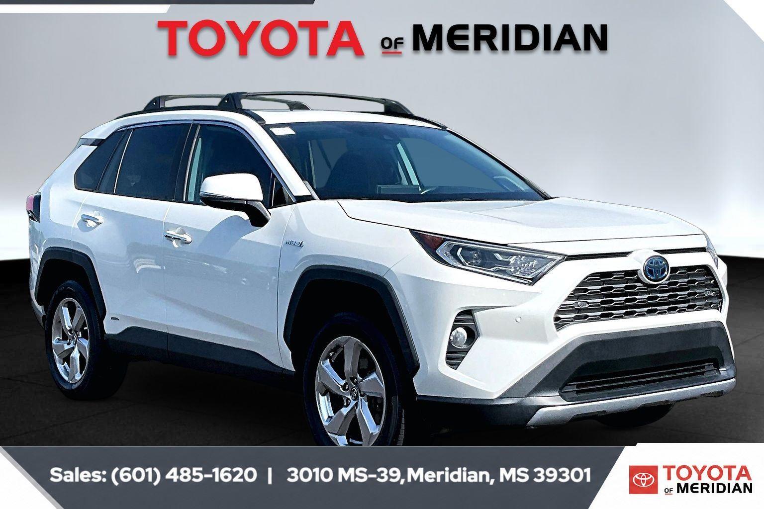 White (Blizzard Pearl) 2020 Toyota RAV4 Hybrid SUV / Crossover All-Wheel Drive Continuously Variable Transmission