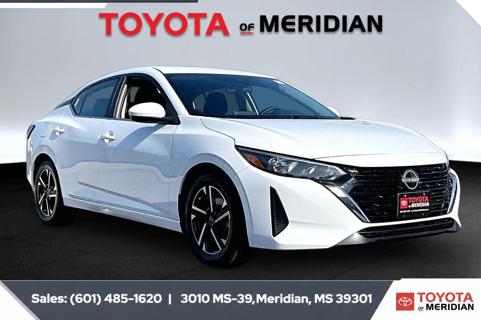 White (Fresh Powder) 2024 Nissan Sentra Sedan Front-Wheel Drive Continuously Variable Transmission