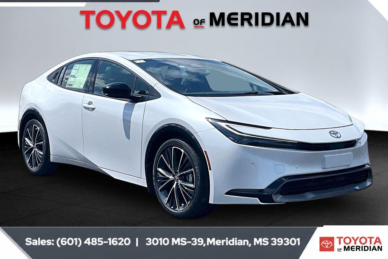 White (Wind Chill Pearl) 2026 Toyota Prius Hatchback Front-Wheel Drive Continuously Variable Transmission