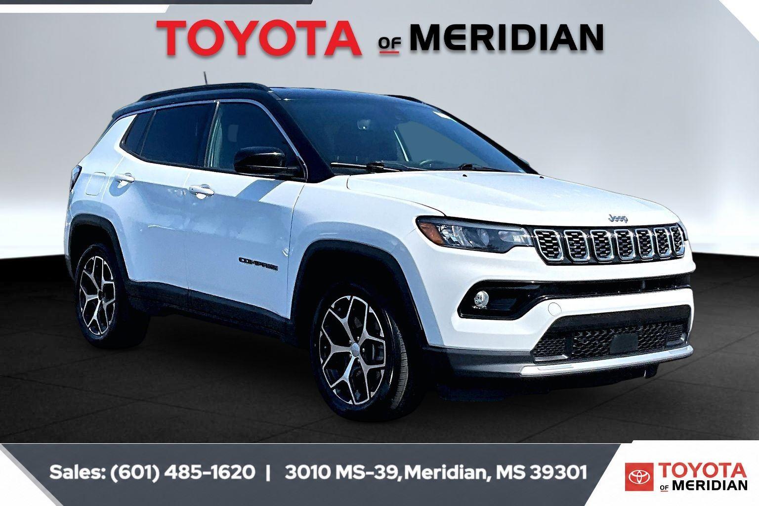 Bright White Clearcoat 2024 Jeep Compass SUV / Crossover Four-Wheel Drive 8-Speed Automatic