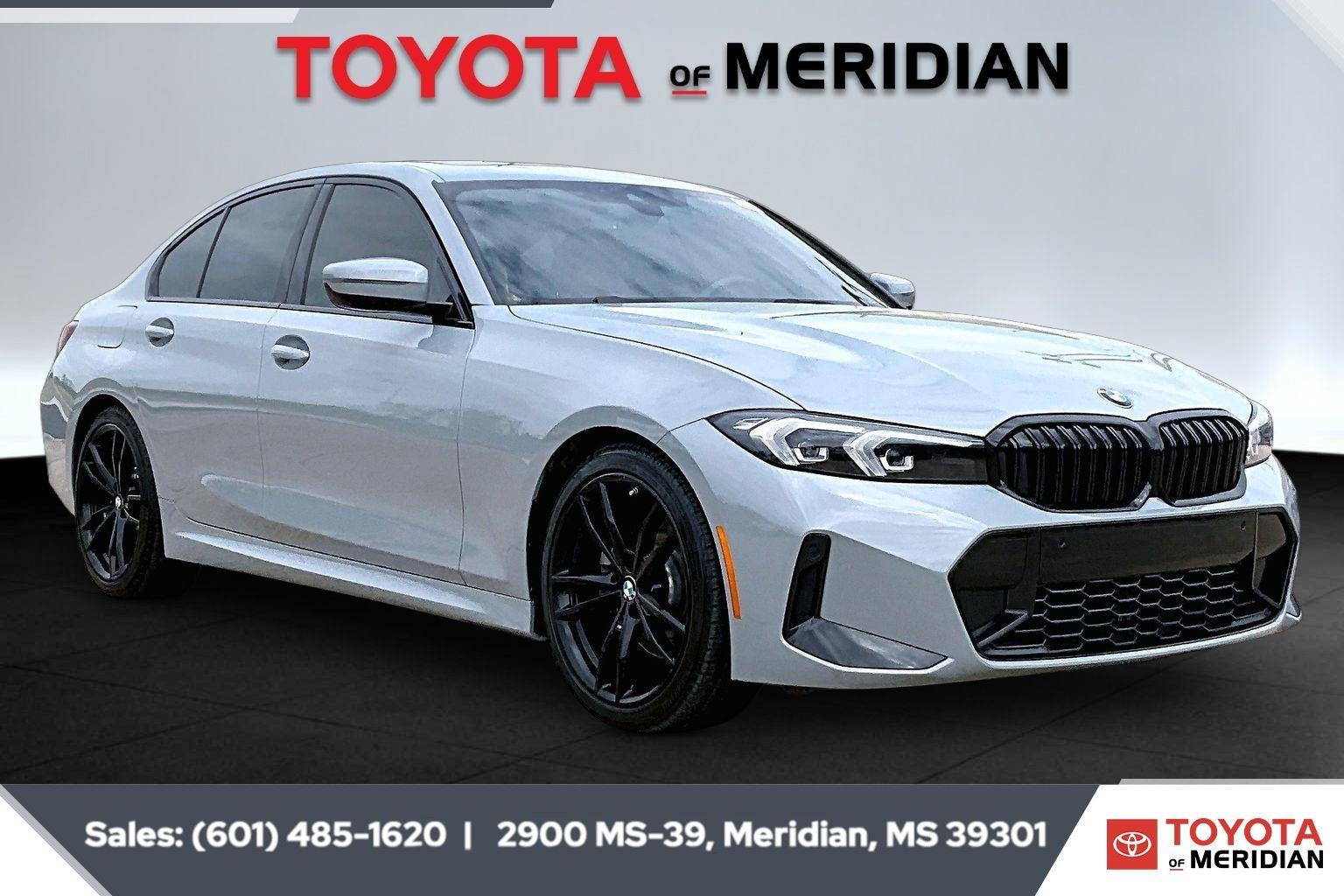 Gray (Brooklyn Grey Metallic) 2023 BMW 3 Series Sedan Rear-Wheel Drive Automatic