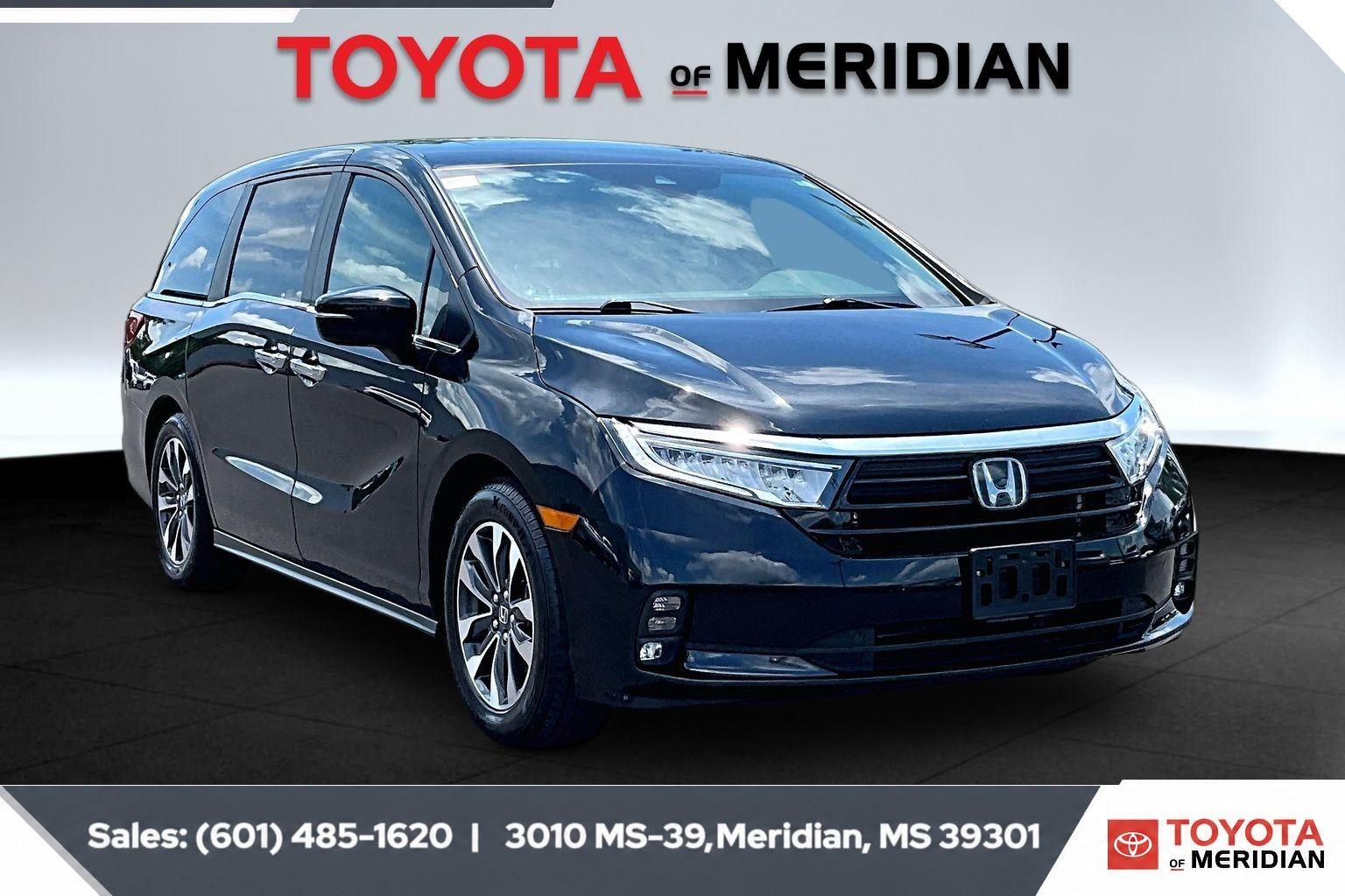 Crystal Black Pearl 2024 Honda Odyssey Minivan Front-Wheel Drive Automatic