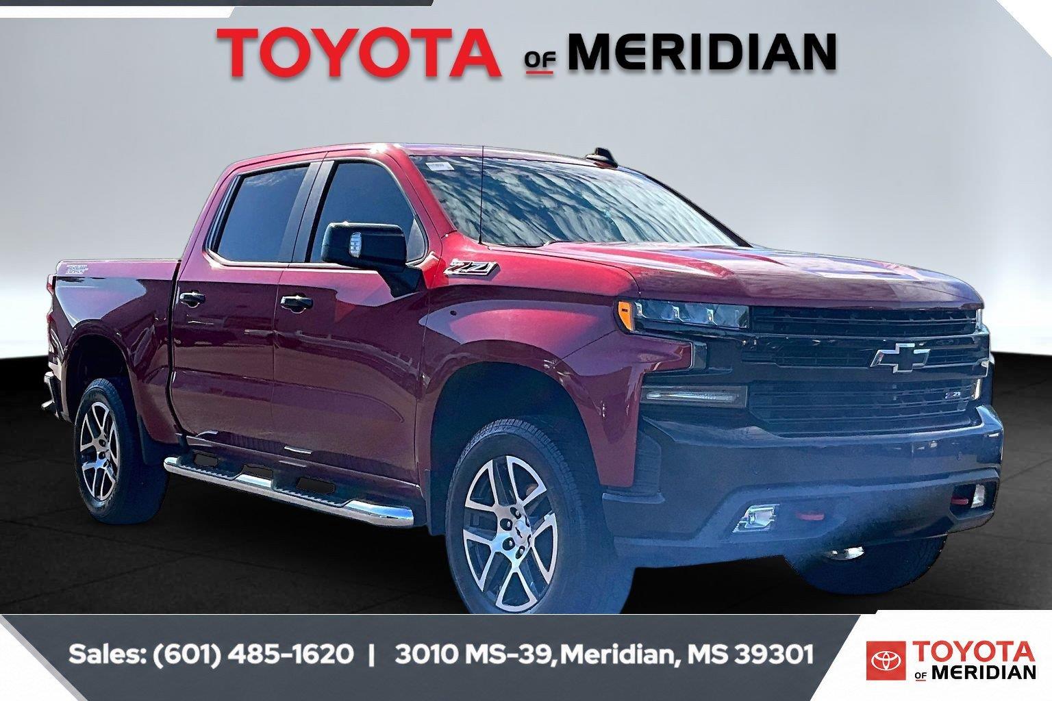 Cajun Red Tintcoat 2019 Chevrolet Silverado 1500 Pickup Truck Four-Wheel Drive 8-Speed Automatic