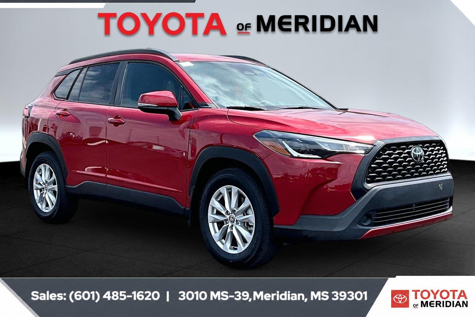 Barcelona Red Metallic 2023 Toyota Corolla Cross SUV / Crossover Front-Wheel Drive Continuously Variable Transmission