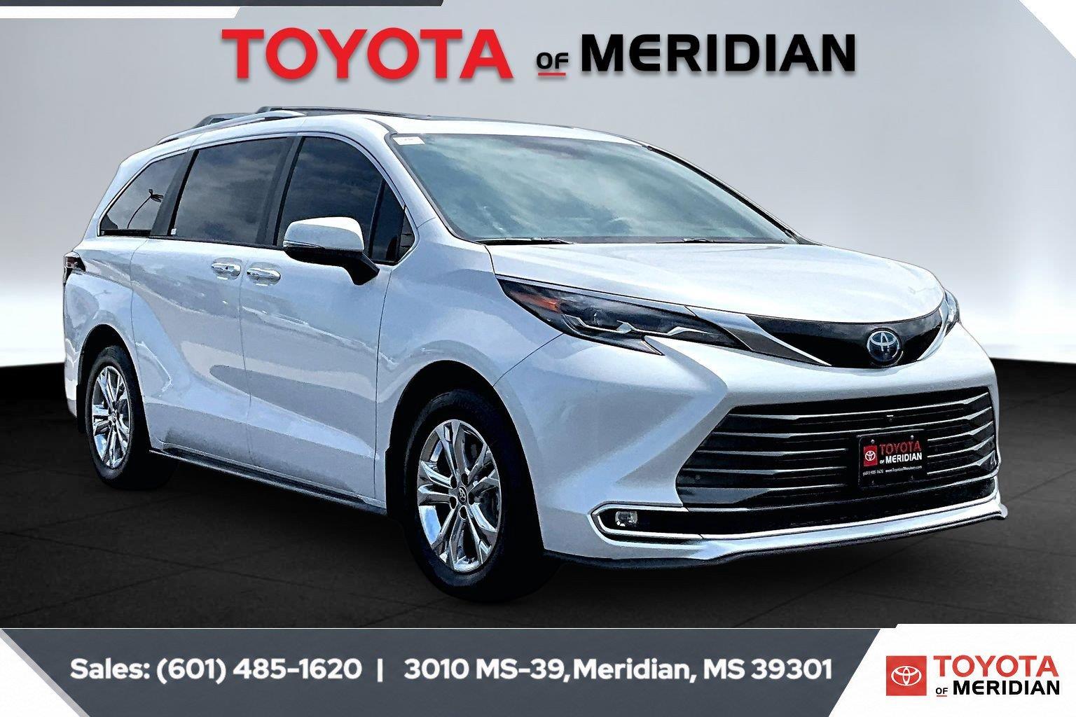 Windchill Pearl 2024 Toyota Sienna Minivan All-Wheel Drive Continuously Variable Transmission