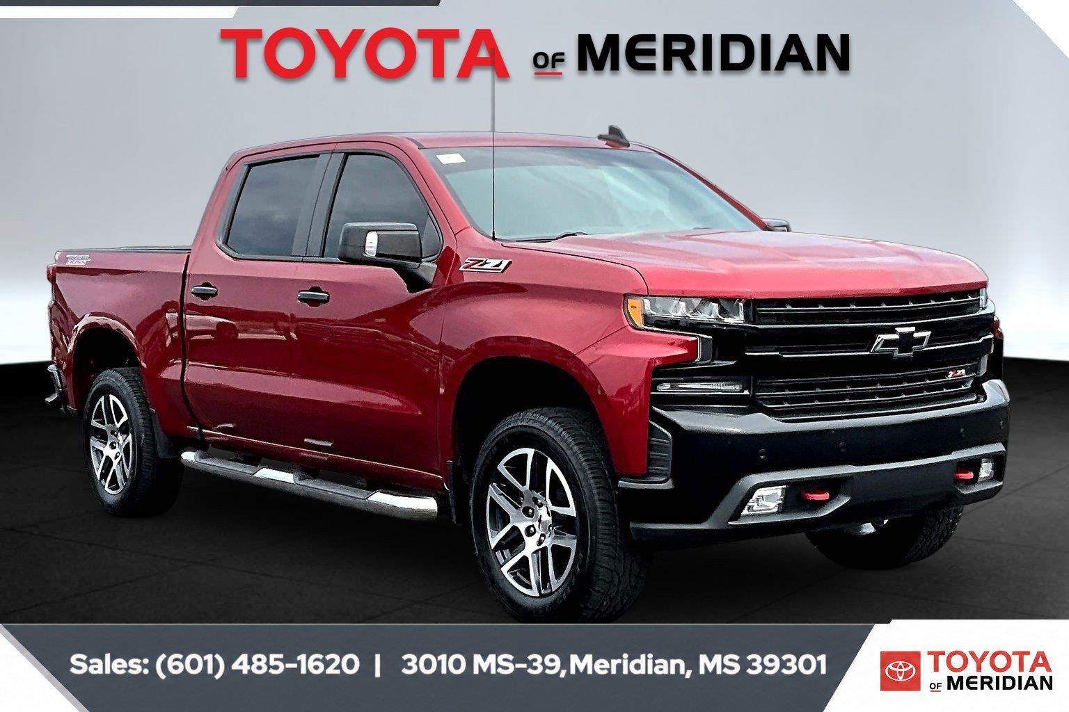  2019 Chevrolet Silverado 1500 LT Trail Boss Crew Cab 4WD   
