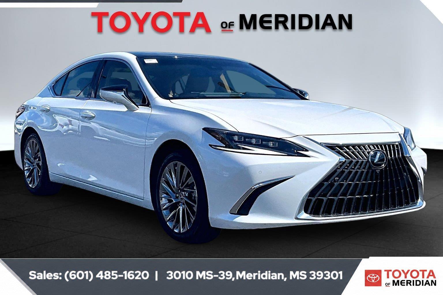 Eminent White Pearl 2024 Lexus ES Sedan Front-Wheel Drive Automatic