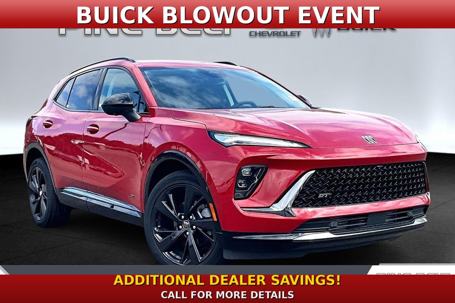 Brilliant Red 2025 Buick Envision Sport Touring AWD SUV / Crossover All-Wheel Drive 9-Speed Automatic