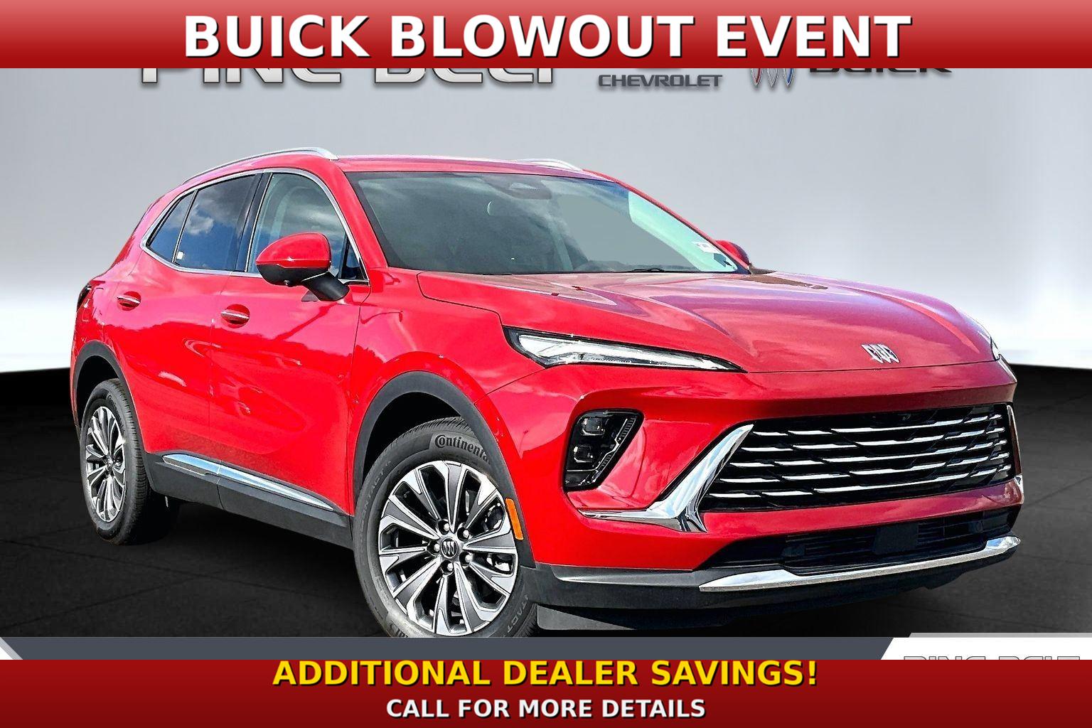 Brilliant Red 2025 Buick Envision Preferred AWD SUV / Crossover All-Wheel Drive 9-Speed Automatic