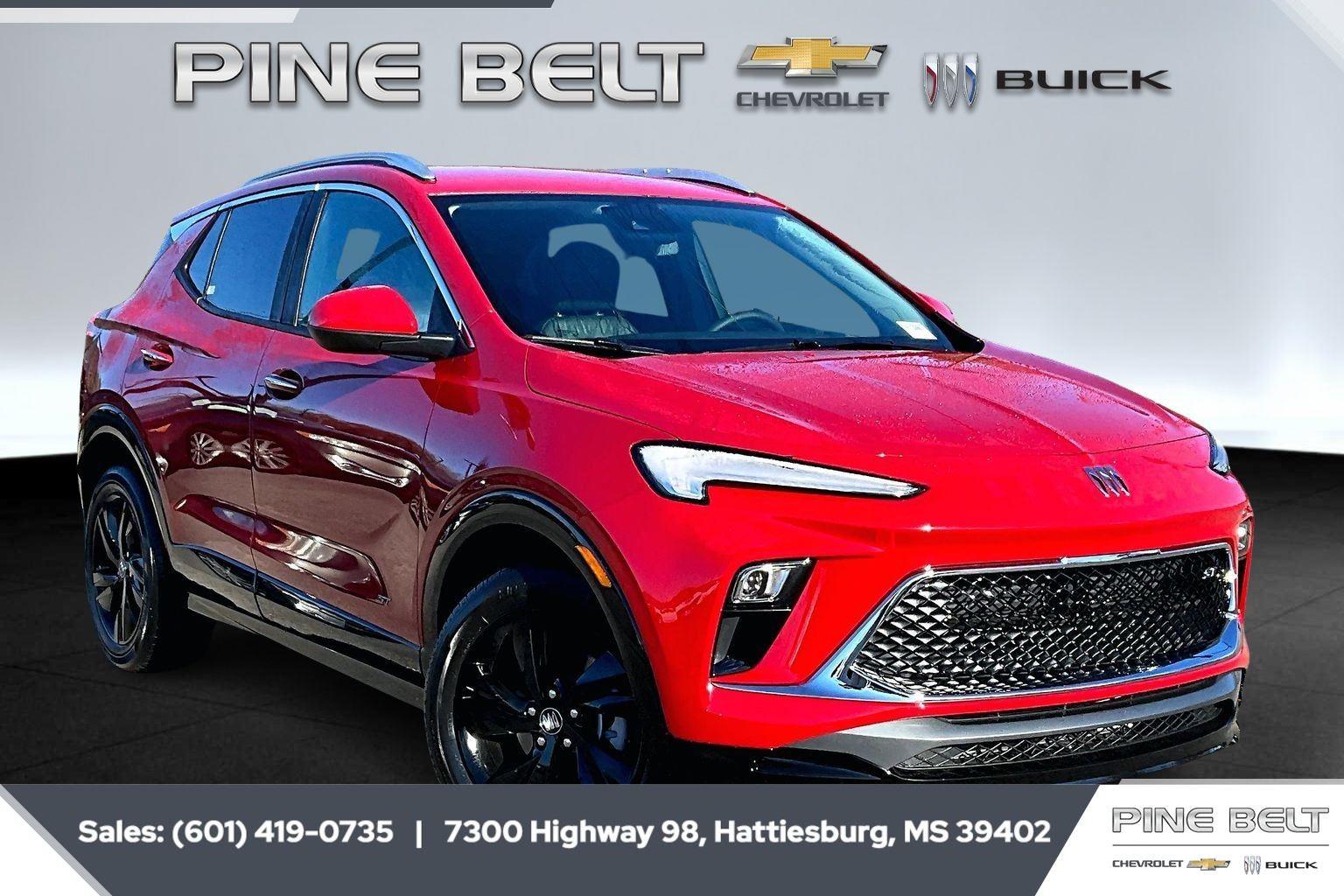 Brilliant Red 2026 Buick Encore GX SUV / Crossover Front-Wheel Drive Continuously Variable Transmission
