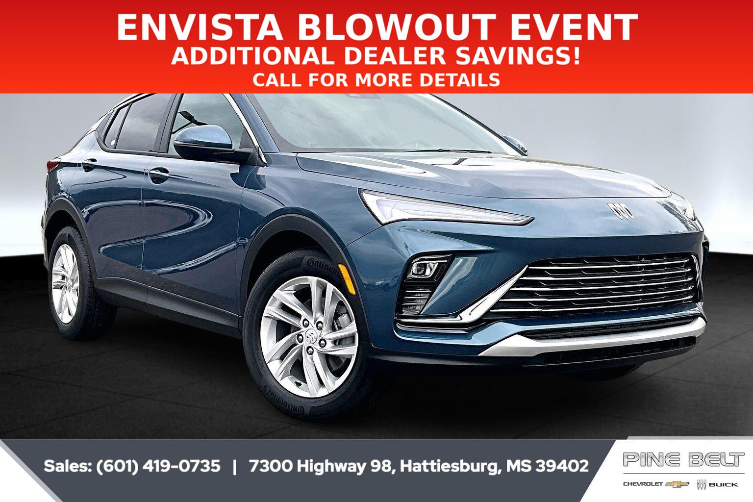 Ocean Blue Metallic 2026 Buick Envista Preferred FWD SUV / Crossover Front-Wheel Drive 6-Speed Automatic