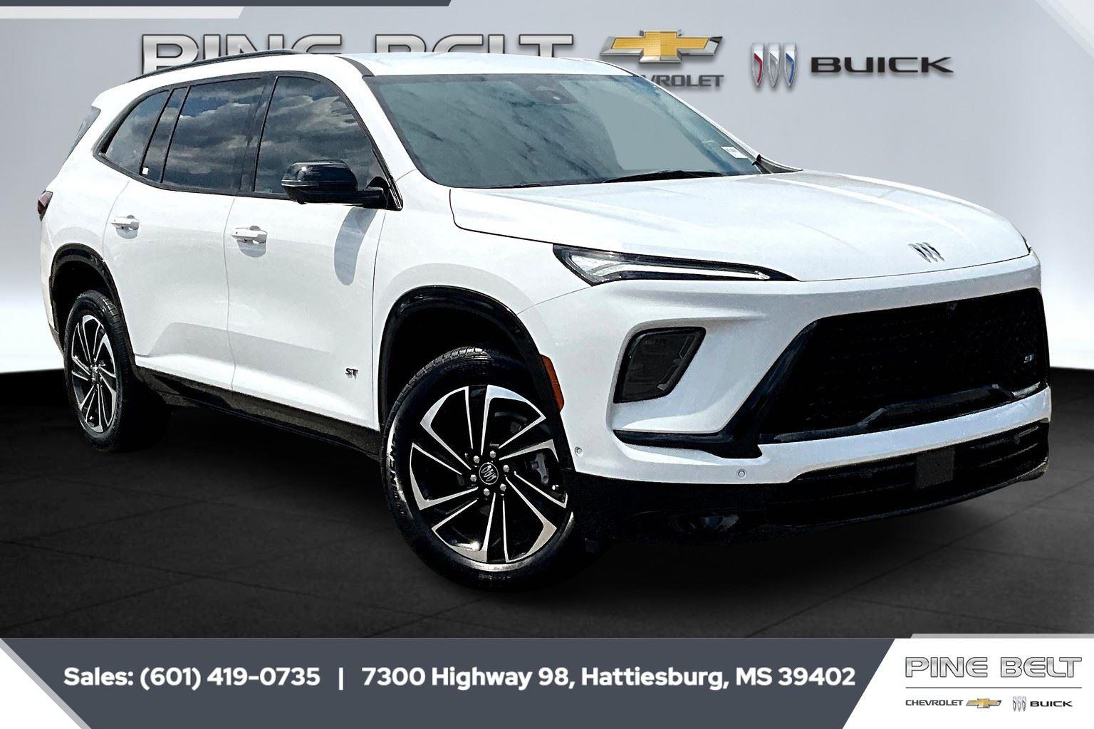 Summit White 2025 Buick Enclave SUV / Crossover Four-Wheel Drive 8-Speed Automatic
