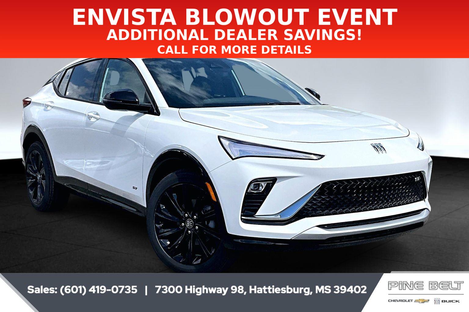 Summit White 2026 Buick Envista Sport Touring FWD SUV / Crossover Front-Wheel Drive 6-Speed Automatic