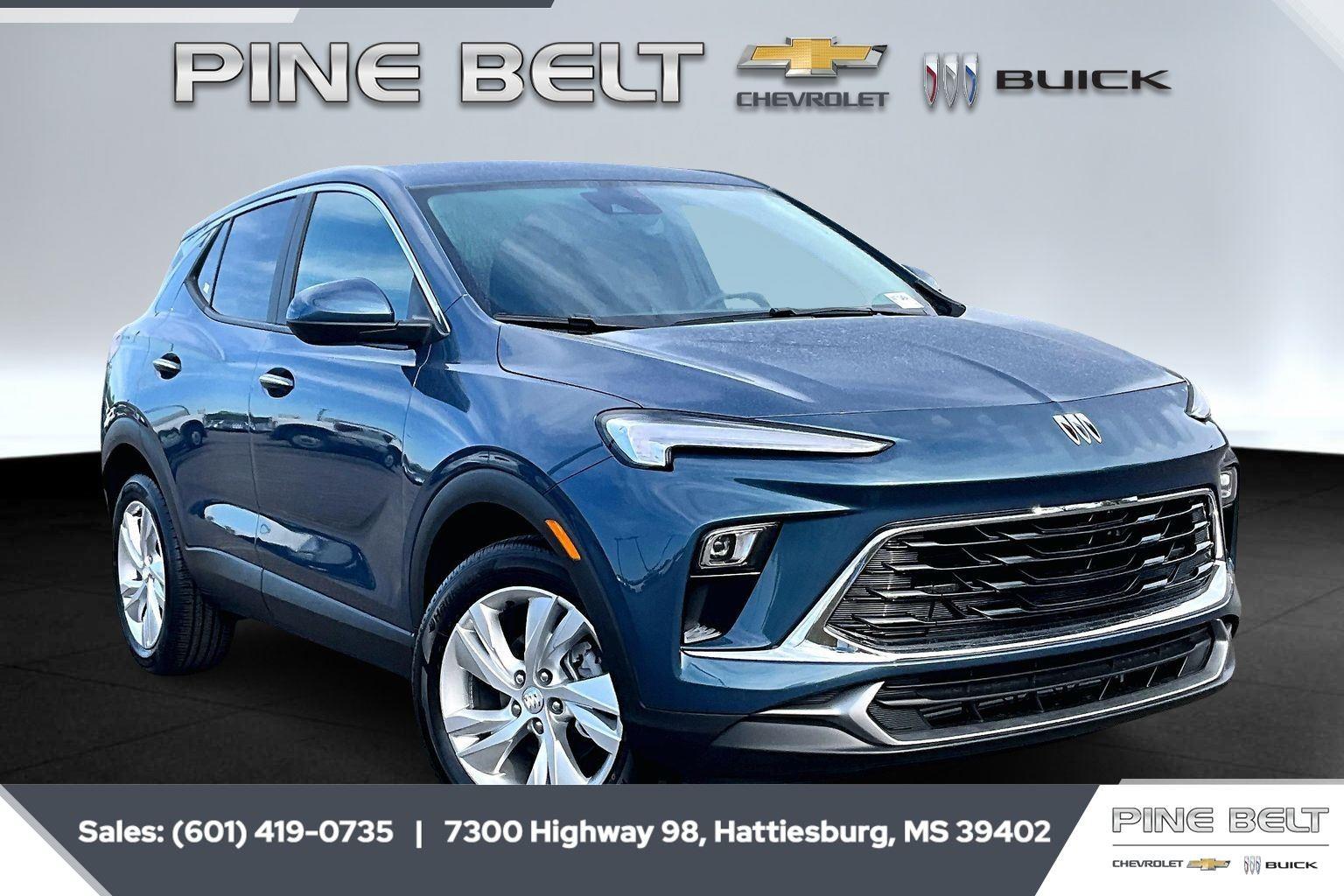 Ocean Blue Metallic 2026 Buick Encore GX SUV / Crossover Front-Wheel Drive Continuously Variable Transmission