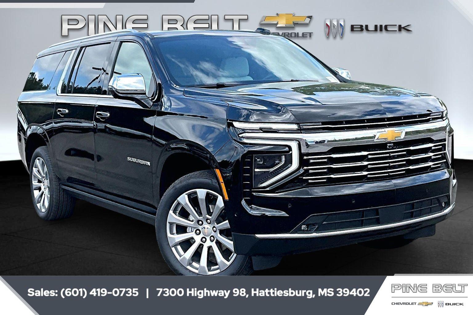 Black 2025 Chevrolet Suburban Premier RWD SUV / Crossover 4X2 Automatic