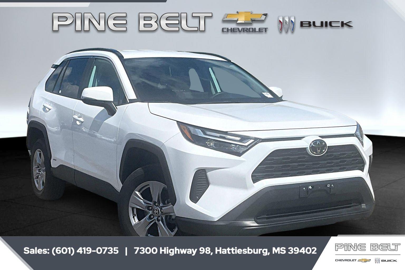 Ice Cap 2025 Toyota RAV4 Hybrid XLE AWD SUV / Crossover All-Wheel Drive Continuously Variable Transmission