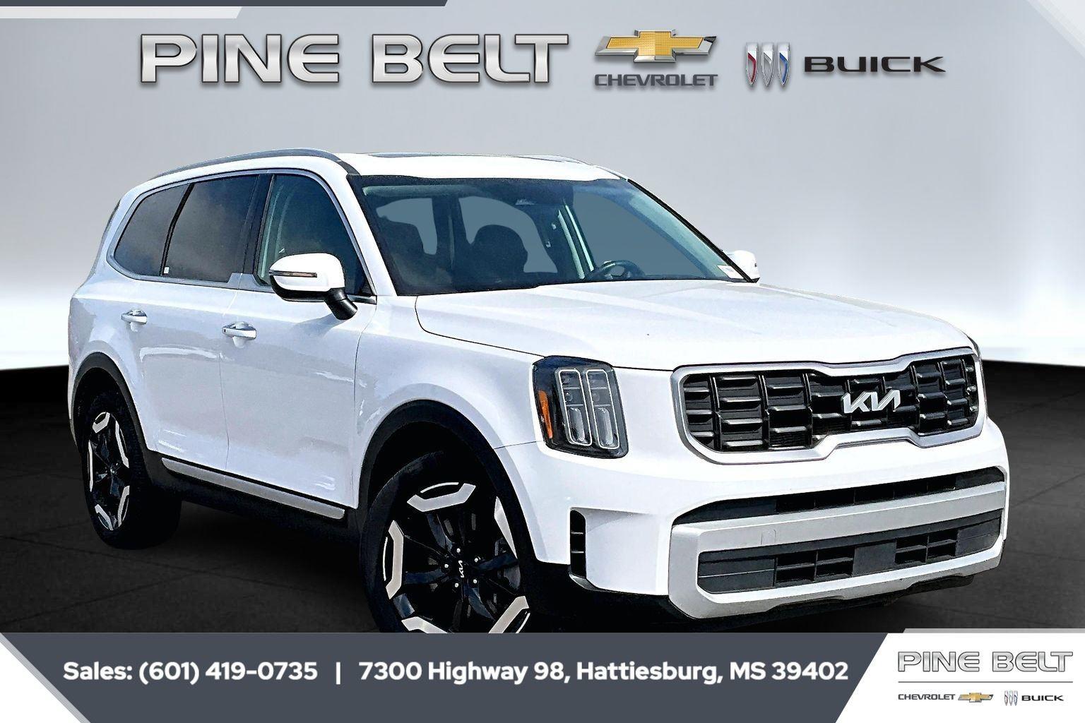Glacial White Pearl 2025 Kia Telluride S AWD SUV / Crossover All-Wheel Drive 8-Speed Automatic