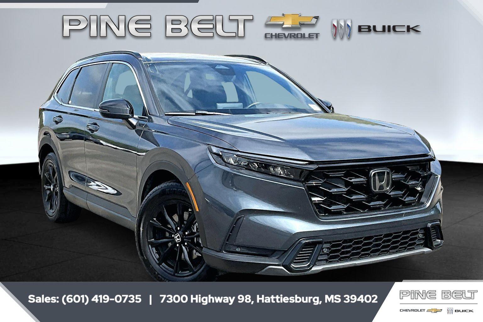 Meteorite Gray Metallic 2025 Honda CR-V Hybrid Sport-L FWD SUV / Crossover Front-Wheel Drive 1-Speed Dual Clutch