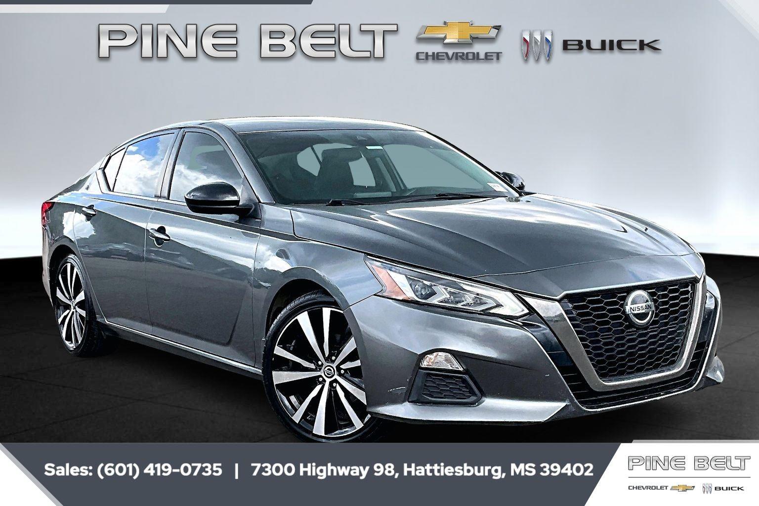 Gray (Gun Metallic) 2020 Nissan Altima 2.5 SR FWD Sedan Front-Wheel Drive Continuously Variable Transmission