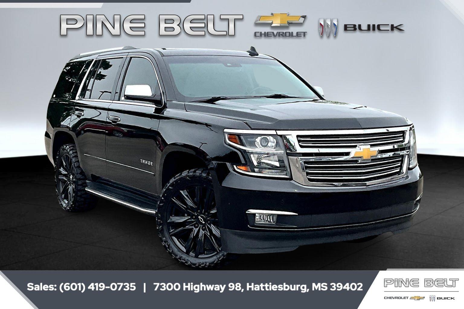 Black 2017 Chevrolet Tahoe Premier 4WD SUV / Crossover Four-Wheel Drive 6-Speed Automatic