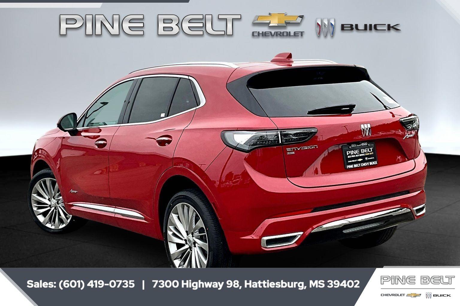 Red 2026 Buick Envision Avenir AWD SUV / Crossover All-Wheel Drive Automatic