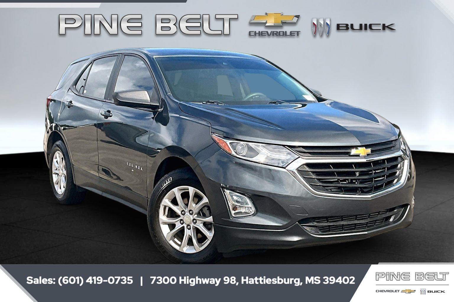 Nightfall Gray Metallic 2020 Chevrolet Equinox 1.5T LS FWD SUV / Crossover Front-Wheel Drive 6-Speed Automatic Overdrive