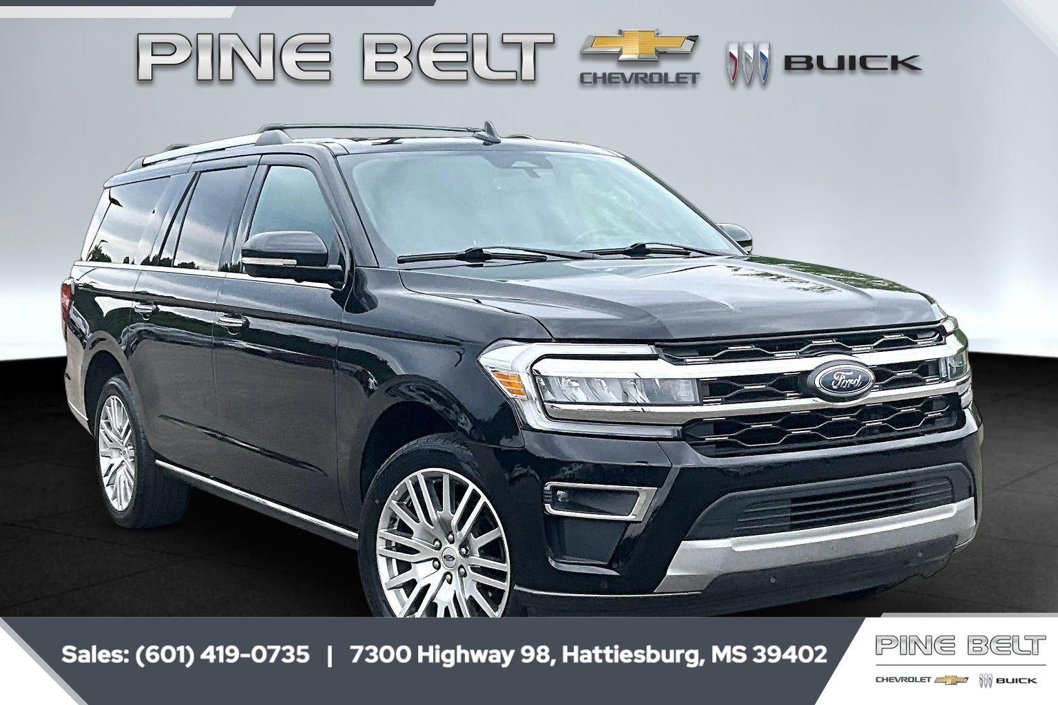 Agate Black 2024 Ford Expedition MAX Limited 4WD SUV / Crossover Four-Wheel Drive Automatic