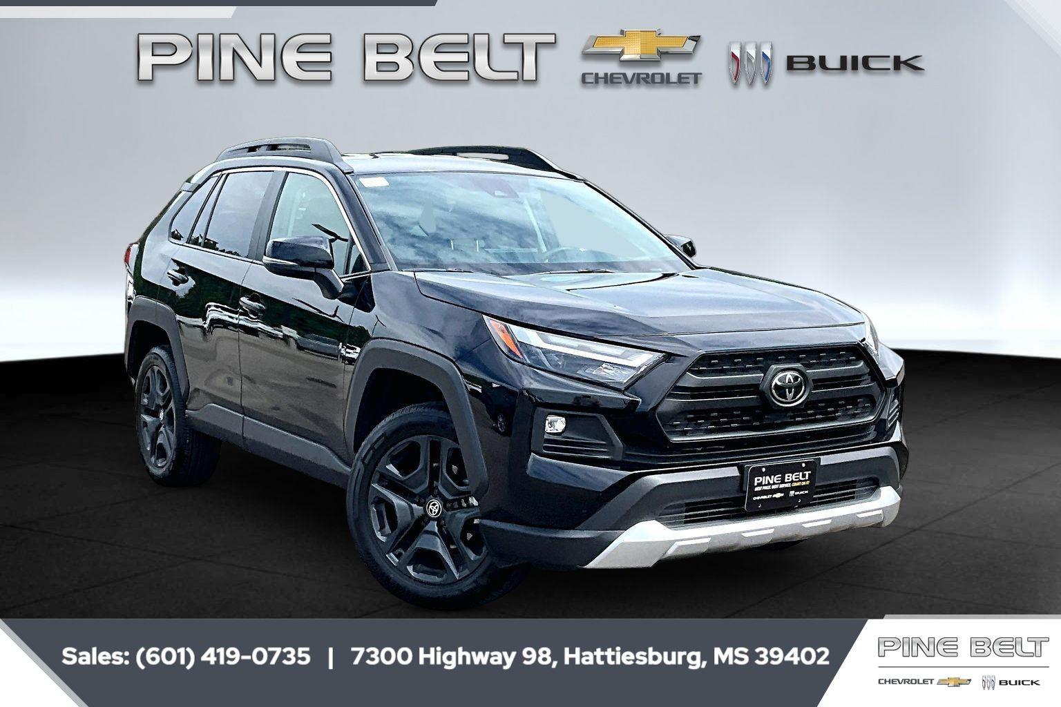 Midnight Black Metallic 2024 Toyota RAV4 Adventure AWD SUV / Crossover All-Wheel Drive 8-Speed Automatic