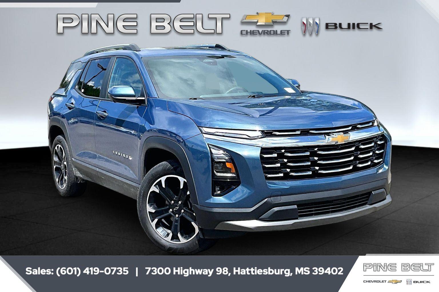 Lakeshore Blue Metallic 2025 Chevrolet Equinox LT AWD SUV / Crossover Four-Wheel Drive 8-Speed Automatic