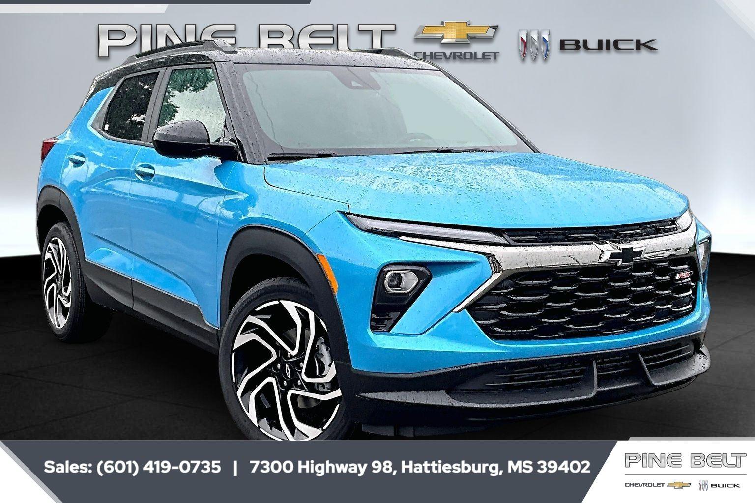 Marina Blue Metallic 2026 Chevrolet Trailblazer SUV / Crossover Front-Wheel Drive Continuously Variable Transmission