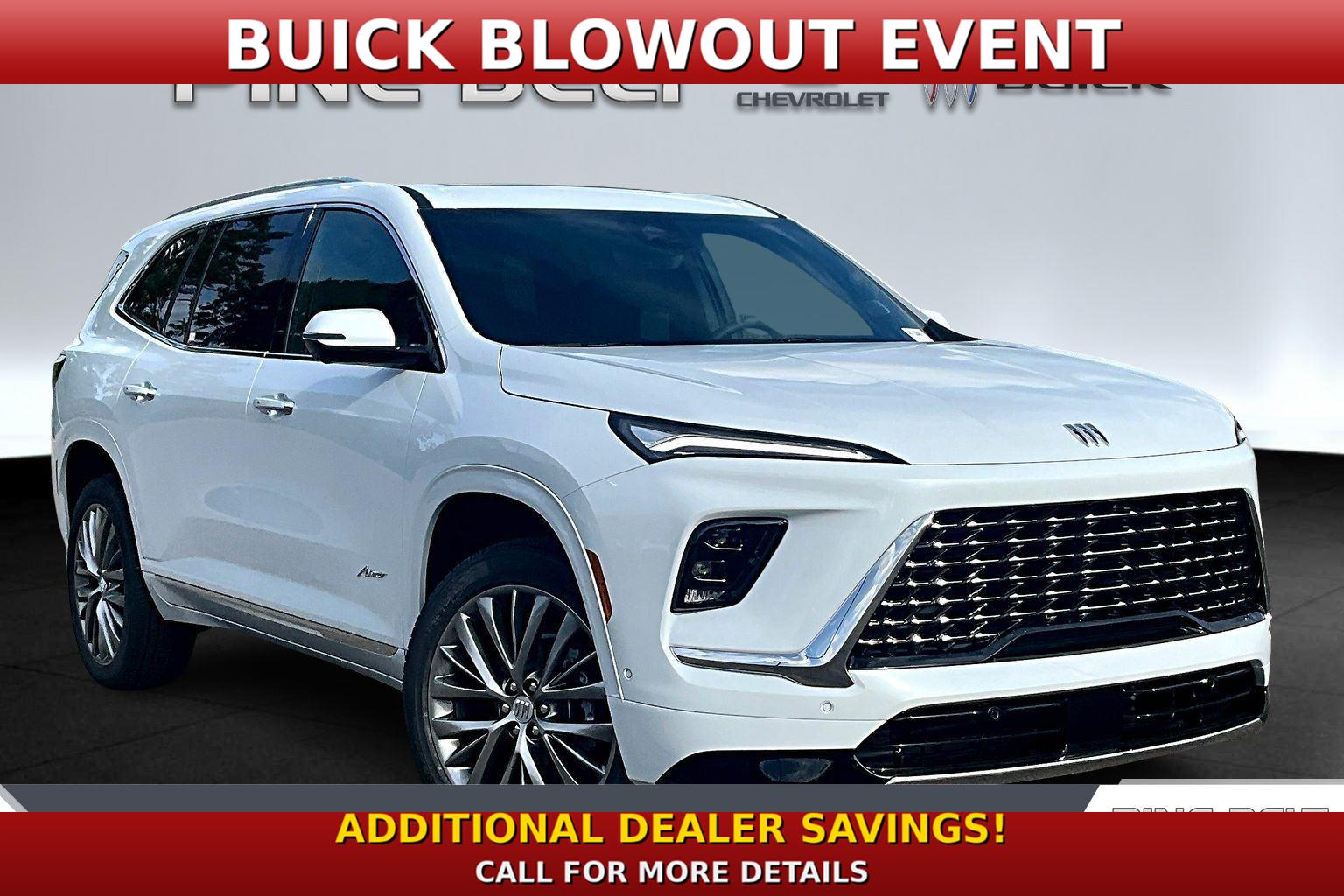 Iridescent White Tricoat 2026 Buick Enclave Avenir FWD SUV / Crossover Front-Wheel Drive 8-Speed Automatic