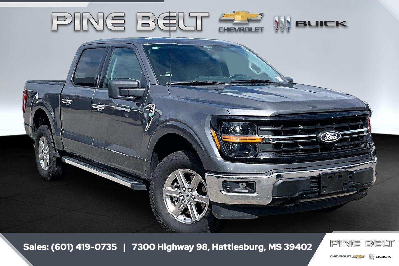 Carbonized Gray 2025 Ford F-150 Pickup Truck Four-Wheel Drive Automatic