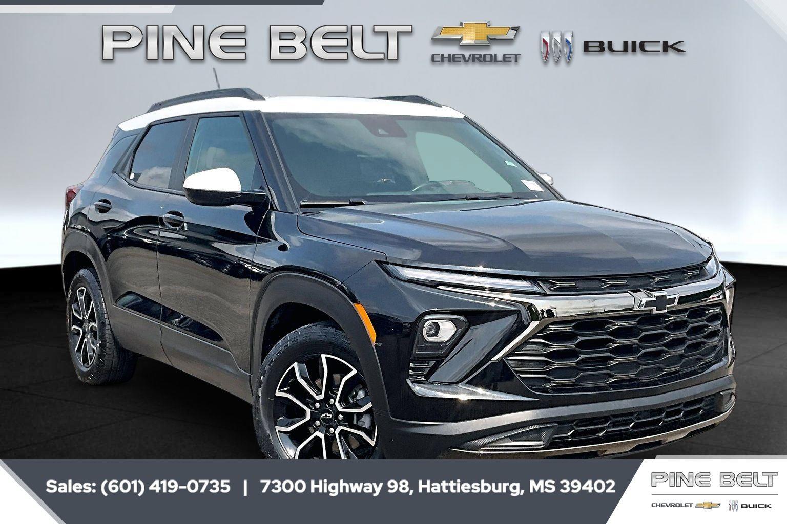 Mosaic Black Metallic 2024 Chevrolet Trailblazer SUV / Crossover Front-Wheel Drive Continuously Variable Transmission