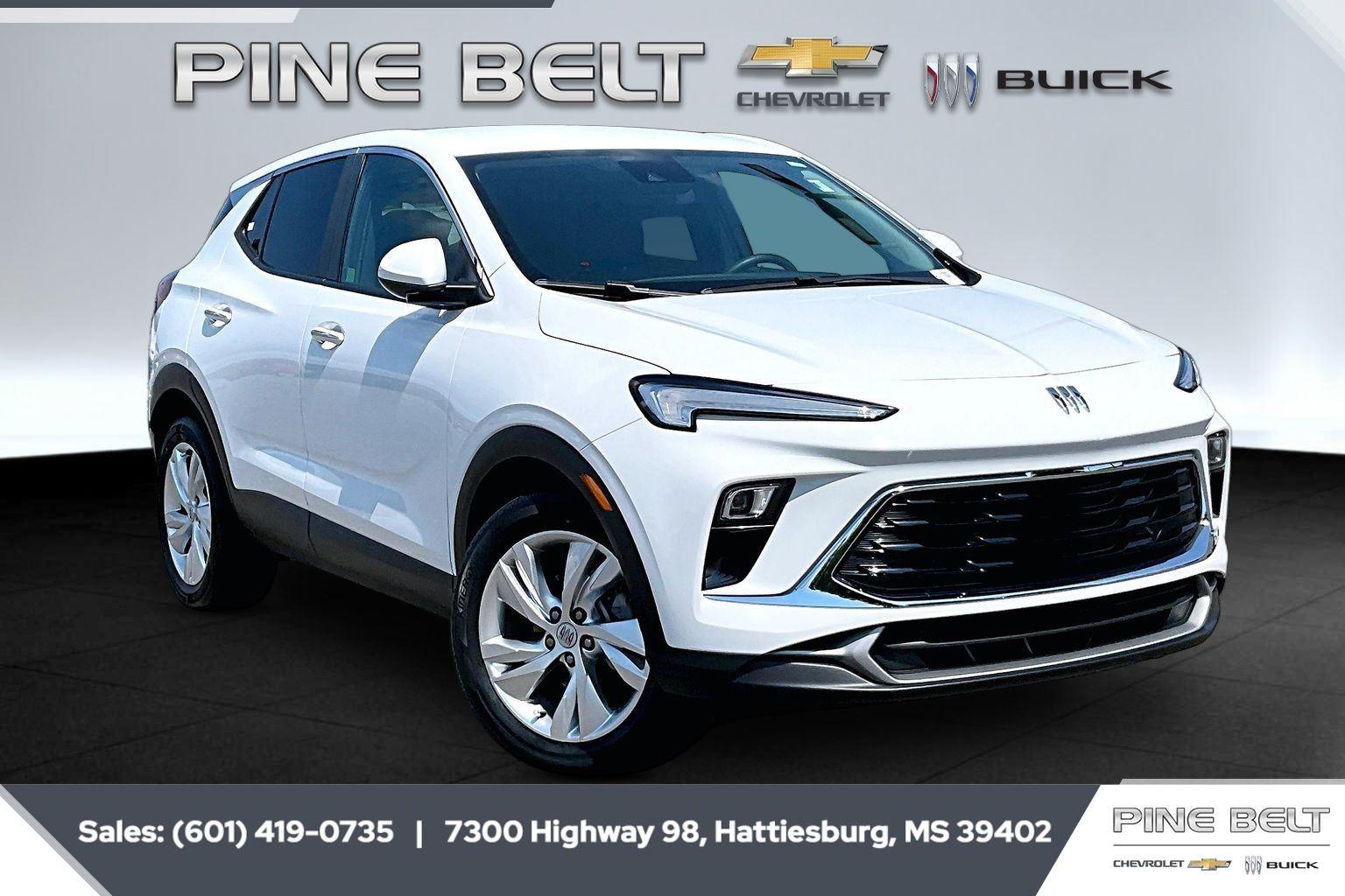 Summit White 2024 Buick Encore GX SUV / Crossover Front-Wheel Drive Continuously Variable Transmission