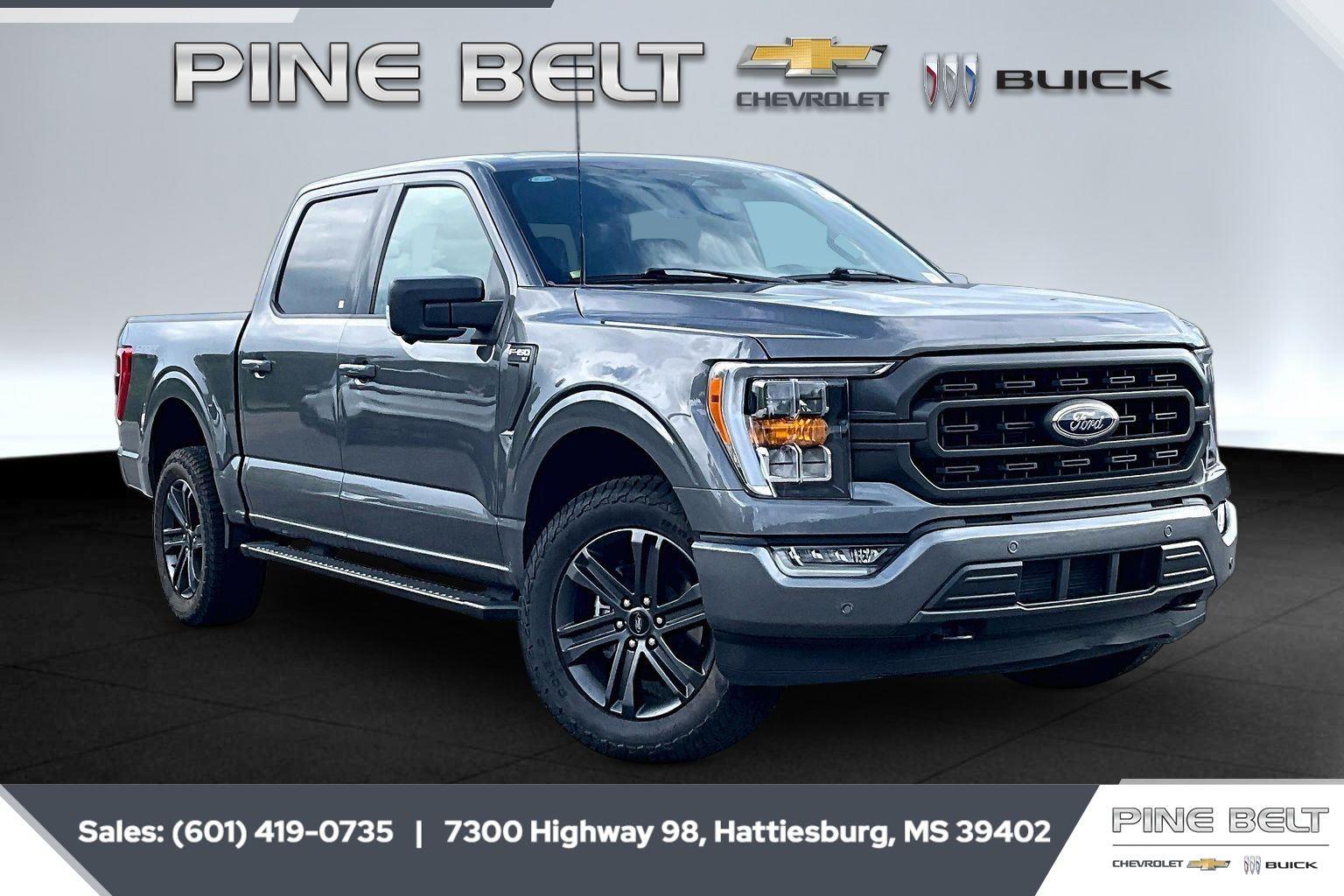 Carbonized Gray 2023 Ford F-150 Pickup Truck Four-Wheel Drive Automatic